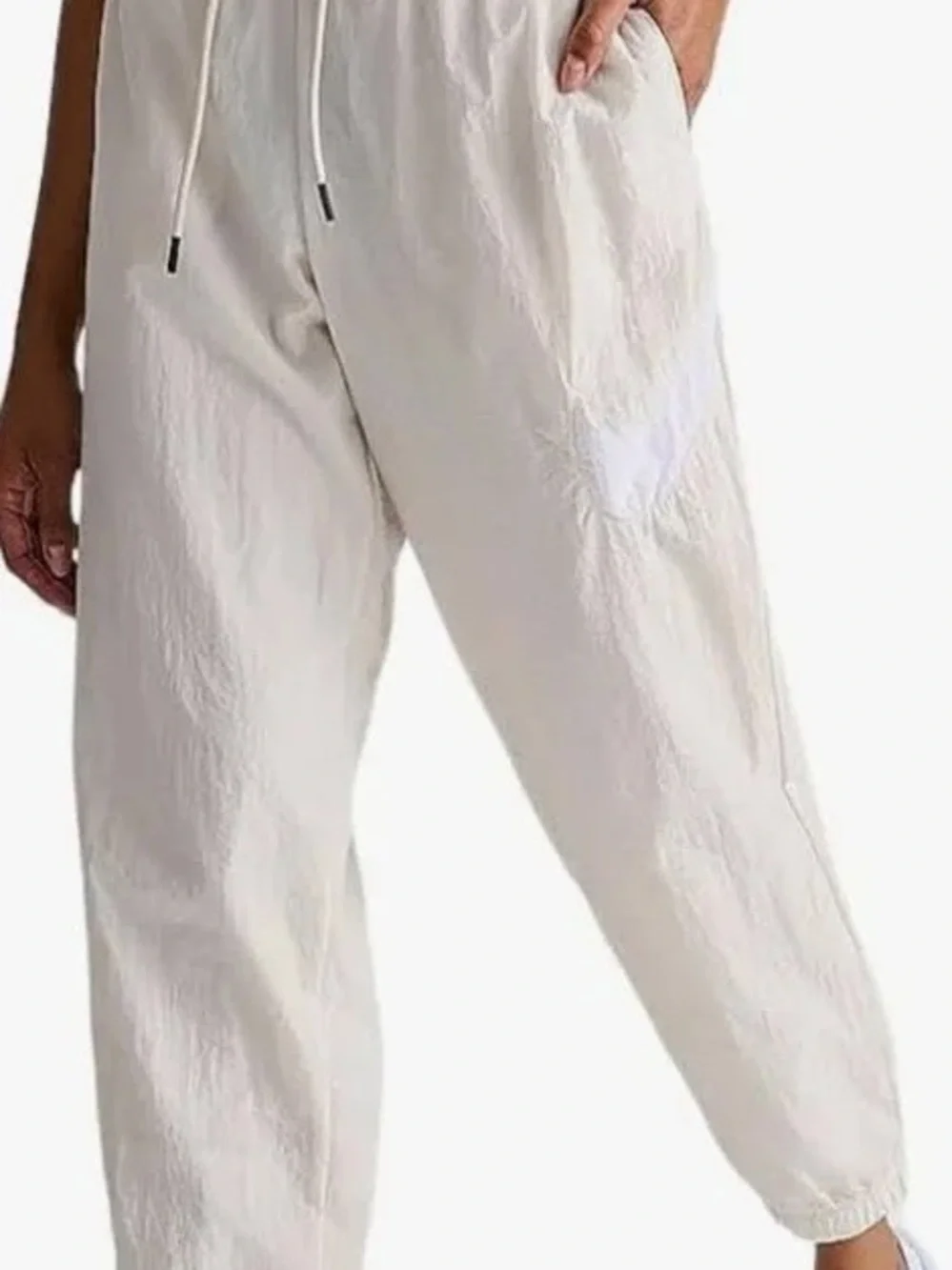 Nike White Mesh-Lined Shorts with Black Logo